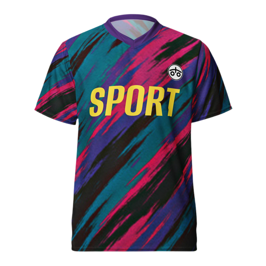Recycled unisex sports jersey